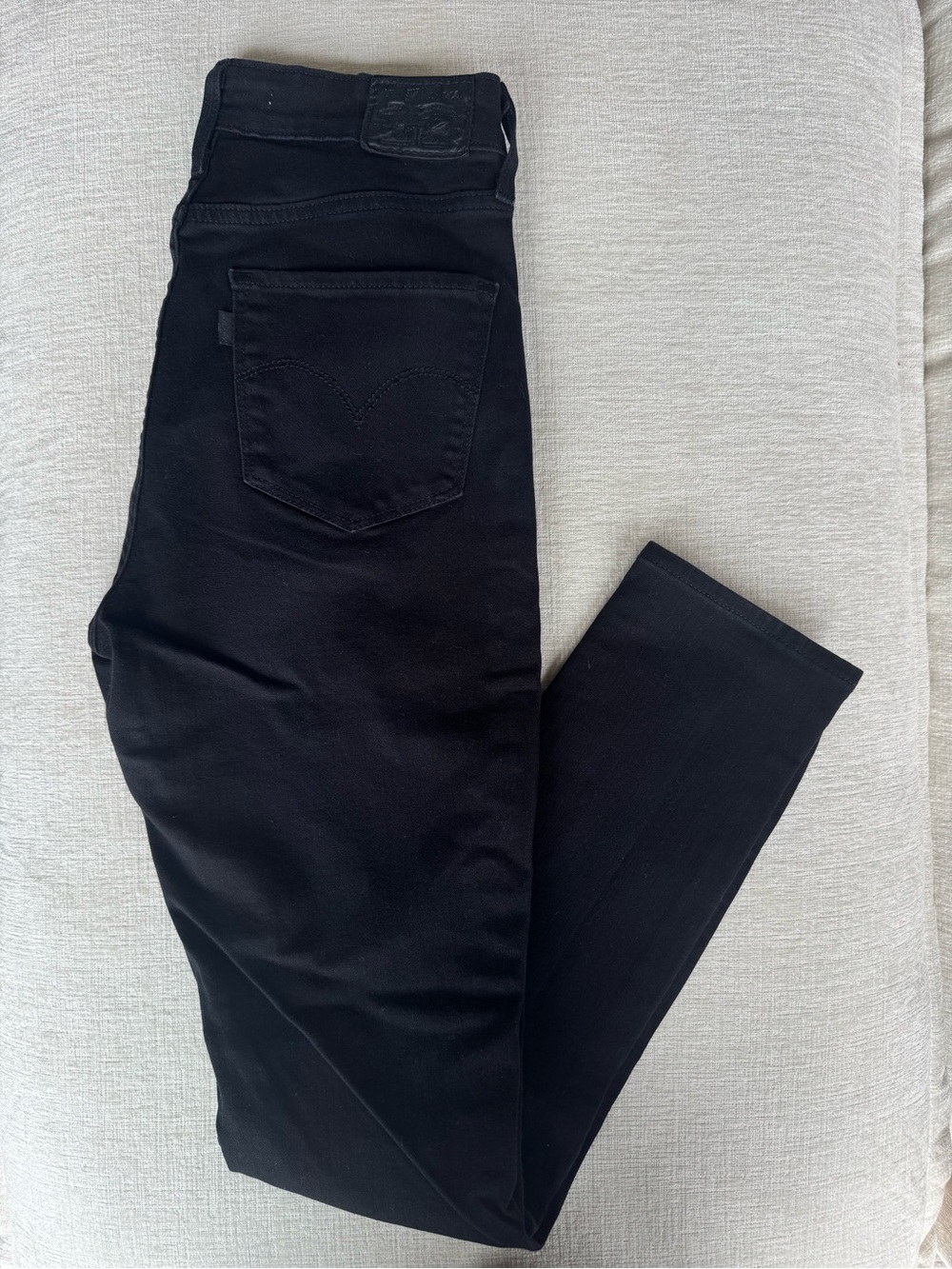 Women's Black Levi’s high rise skinny Jeans